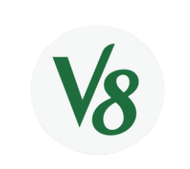 V8 logo
